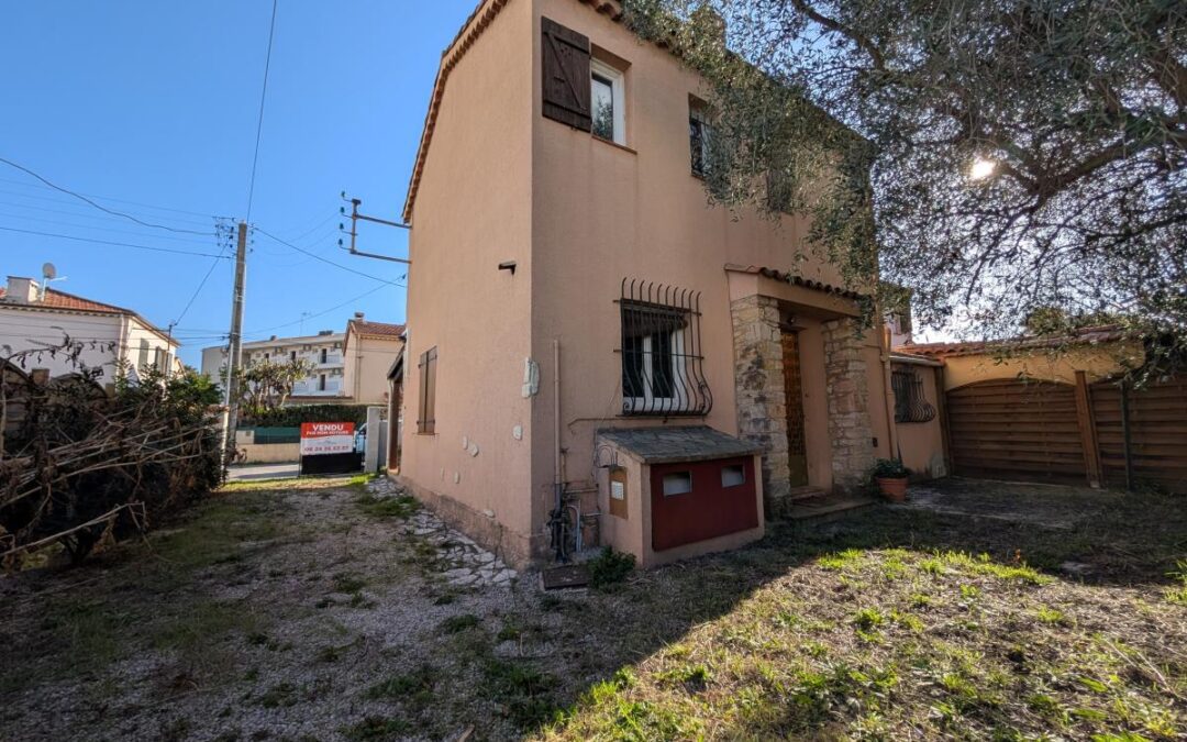 Vente Maison – 4 pièces – 75 m² à Cagnes-sur-mer (06800)